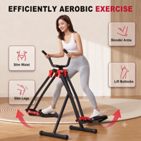 360 °   Appareil d'exercice elliptique Air Walker Glider Swing pour la remise en forme à domicile