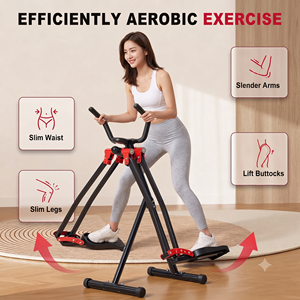 360 °   Máquina de Ejercicio Elíptica <span class=keywords><strong>Air</strong></span> Walker Glider Swing para Entrenamiento Físico en Casa - Product Image 4