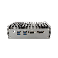 Ordenador PC industrial Core I7 10510U I5 10210U I3 10110U Puerto serie dual de red dual Win10/11 Linux PC integrado sin ventilador