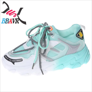 Zapatos Deportivos Casuales para Mujer, con Suela Gruesa, Estilo Moderno - Product Image 3