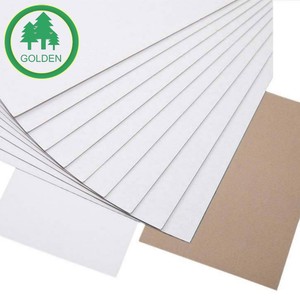 High Strength Duplex Board Grey Back Duplex Cardboard 250gsm for Shoe Boxes and Gift Packaging in Spain Market - Product Image 1