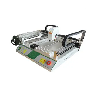 Desktop Pick Place Machine PCB Making Machine con 2 teste 29feeder