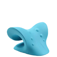 Appareil de traction cervicale à brancher pour soulager efficacement la douleur, oreiller de massage extenseur avec contrôle de la durée et points de massage clés