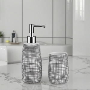 <span class=keywords><strong>Set</strong></span> da <span class=keywords><strong>bagno</strong></span> in ceramica per Hotel, - Product Image 5