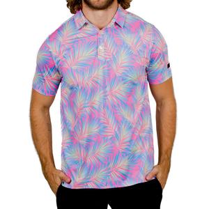 Polo de Golf Transpirable de Alta Calidad que Absorbe la Humedad, Diseño Personalizado, Impresión por Sublimación Completa - Product Image 6