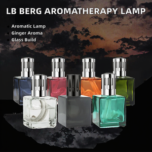 Lámpara de aromaterapia de encendido catalítico francés de 200ml, quemador cuadrado transparente para bergamota, jengibre, lámpara de Perfume esencial - Product Image 5