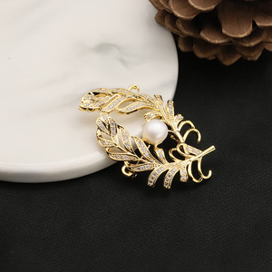 Delicata spilla di perle per vestito da festa di compleanno per bambina, abito da damigella d'onore, grazioso gioiello per bambini - Product Image 2