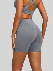 <span class=keywords><strong>Pantalones</strong></span> <span class=keywords><strong>Cortos</strong></span> de Yoga de Cintura Alta para <span class=keywords><strong>Mujer</strong></span>, Ajustados, Ideales para Correr, Deportes y Ciclismo, Venta al por Mayor de Fábrica, Ropa de Yoga, Cómodos y Amigables con la Piel - Product Image 3