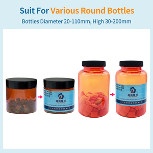 Máy dán nhãn định vị chai tròn hoàn toàn tự động Máy dán nhãn - Product Image 2