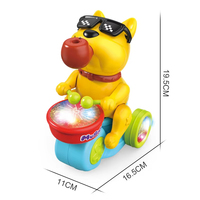 Produit tendance 2026, cadeau, jouet musical pour bébé, lumière universelle, musique, pulvérisation, danseur musical, jouet électronique pour chien, jouet pour chien