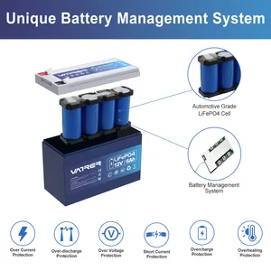 Batterie Lipo4 12v 6ah Lifepo4 Rechargeable
