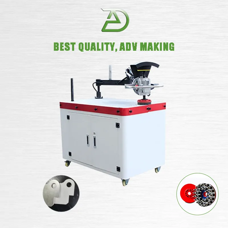 Machine de polissage de plaque plate haute Performance machine d'ébavurage de bord de feuille métallique