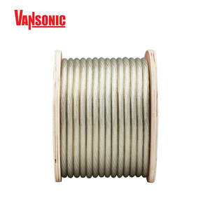 Câble d'alimentation audio pour voiture Vansonic, prix usine, calibre 0GA AWG, 100% cuivre OFC, construction hyper torsadée, gaine ultra transparente - Product Image 5