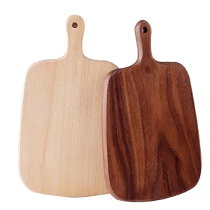 Caldo cucina prodotto a buon mercato di grandi dimensioni personalizzato noce legno di acero tagliere/tagliere in legno massello di legno di taglio
