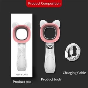 Ventilador portátil sin aspas, dispositivo de refrigeración USB, silencioso, de escritorio, 3 engranajes, recargable - Product Image 6