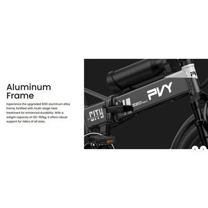 PVY Z20 Max Ebike 750W 25.6Ah Batería 20x2,3 "Ruedas 25 km/h Velocidad máxima 200km Alcance - Product Image 6