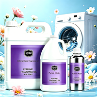 Huile parfumée au musc violet à haute teneur en alcali pour dégraissant, détachant de taches d'huile, dégraissant de cuisine, nettoyant industriel