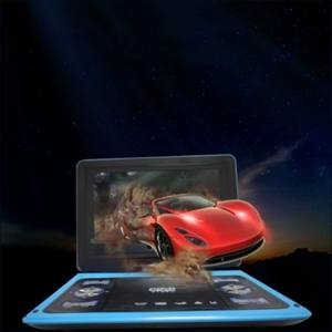 เครื่องเล่น DVD/VCD แบบพกพาคุณภาพสูงขนาด14นิ้วการออกแบบให้ใช้งานในรถยนต์แบตเตอรี่แบบชาร์จได้ขนาดใหญ่สนุกกับทีวีอินพุต us/sd/av - Product Image 4