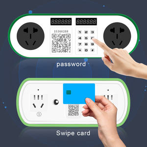 Pubblico 2 vie montaggio a parete triciclo pubblico Scooter stazione di ricarica 2- 10 porta caricatore <span class=keywords><strong>E</strong></span> bici pile di ricarica - Product Image 3