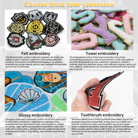 Écusson de broderie à carreaux à coudre à repasser personnalisable Accessoires de sac à vêtements transfrontaliers Écusson à nœud personnalisé