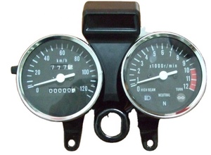 Retro Prince Motocicleta GN125 Velocímetro digital Tacómetro mecánico 3 cables Medidor de electricidad Assy OEM 34110-03920 - Product Image 4