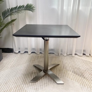 Đế Khung Gấp Để Bàn Nhà Hàng Khung Đế Bàn Gấp Gọn Ổn Định Hình Ngôi Sao Văn Phòng Bằng Nhôm Thép Không Gỉ - Product Image 4