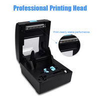 Printer Label Barcode Thermal Desktop Kecepatan Tinggi 80mm dengan Antarmuka USB Resolusi 203DPI untuk Sistem POS - Printer Stiker