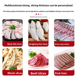 Cortadora de Pescado Totalmente Automática para <span class=keywords><strong>Sardinas</strong></span>, Tilapia y Salmón, Corte Oblicuo de Carne en Rodajas Pequeñas, Máquina Procesadora de Filetes de Pescado Mini - Product Image 5