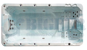 Heißer verkauf acryl im freien verwendet schwimmen <span class=keywords><strong>spa</strong></span> luxus endlosen pool schwimmen <span class=keywords><strong>spa</strong></span> bieten <span class=keywords><strong>massage</strong></span> BG-6601 - Product Image 3