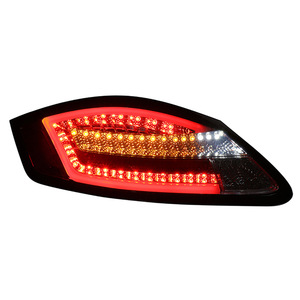 Pour 05-08 pour <span class=keywords><strong>Carman</strong></span> 987 : Ensemble de feux arrière LED modifiés avec clignotants séquentiels et lentille rouge/fumée pour OLIVER - Product Image 2