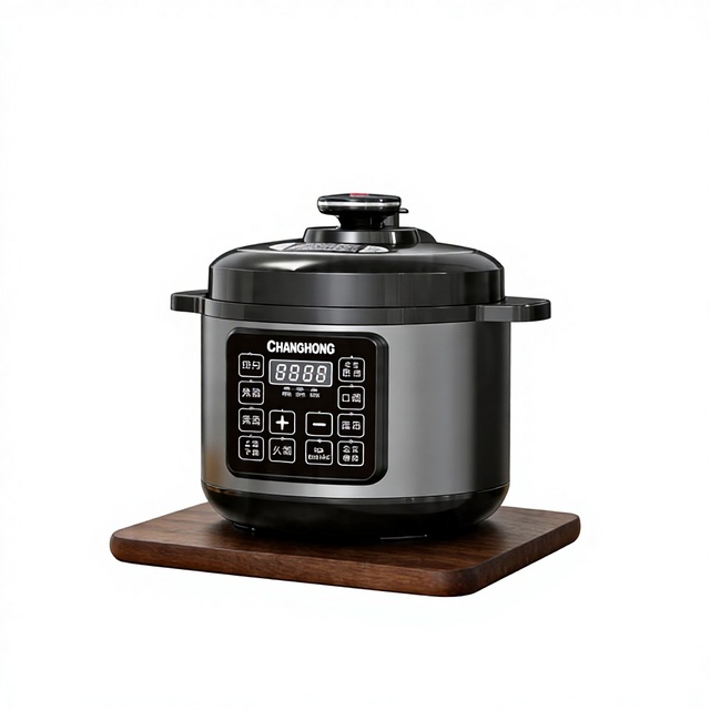 Voice-controlled 1000W Electric Pressure Cooker LCD Display Multifunctional Intelligent Household Appliance Nationwide Warranty