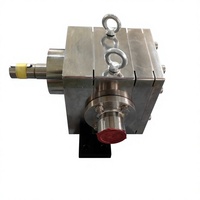 Pompe doseuse à engrenages en acier inoxydable SS316 anti-corrosion 240cc à simple cylindrée pour la distribution précise de solvants DMAC DMA
