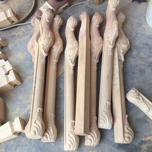 ЧПУ Античная резная деревянная ножка стола европейский дизайн стиль для столовой кухни, гостиной, спальни, ванной комнаты - Product Image 6