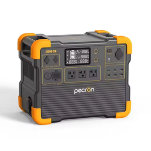 Stations d'alimentation portables E1500LFP 2200W 1536wh, générateur solaire Pecron - Product Image 1