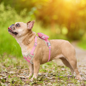 Harnais pour chien personnalisé réfléchissant anti-traction avec sac détachable – Prix de gros fabricant - Product Image 4