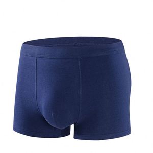 Wholesale ODM <b>Men's</b> Fashion Mid-Rise Boxer Briefs 95% Polyester Fiber 5% Spandex Breathable High Elastic Mid-Waist Multi-Color - Product Image 1