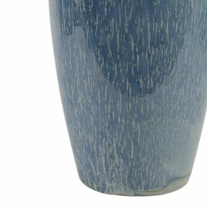 Vaso Moderno in Ceramica Blu Smaltata per Fiori, Decorativo per Soggiorno, Casa e Camera da Letto - Product Image 5