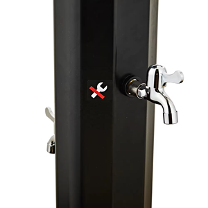 CYEN Alta Calidad Ecológica Montaje simple portátil negro <span class=keywords><strong>35</strong></span> <span class=keywords><strong>litros</strong></span> doble personas <span class=keywords><strong>piscina</strong></span> <span class=keywords><strong>ducha</strong></span> al aire libre <span class=keywords><strong>ducha</strong></span> <span class=keywords><strong>solar</strong></span> - Product Image 5