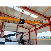Grue à poutre simple européenne de 3, 5, 10 et 20 tonnes pour l'Indonésie