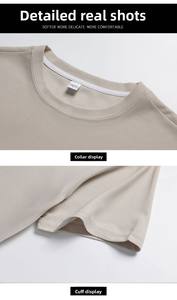 Conjunto de Verano, Camiseta Informal Holgada con Estampado, Transpirable, de Manga Corta, Pantalones Cortos Deportivos, Conjunto de 2 Piezas para <span class=keywords><strong>Hombre</strong></span> - Product Image 4