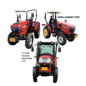 Cheap Factory Price Farm agriculture mini 60hp 4wd tractors mexico wheel tractors for sale