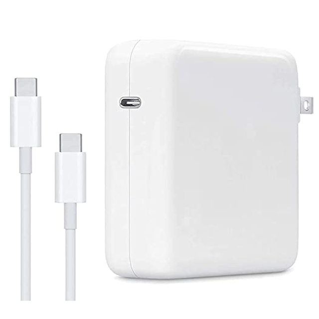 100W USB-C Pd Charger for Apple MacBook PRO 15 16 Inch Power Adapter 100W USB-C Power Delivery Fast Charger Wall Power Adapter