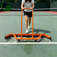 En stock, installation rapide, utilisation facile, raclette à roulettes pour terrains de sport, outil de drainage rapide pour l'eau de pluie