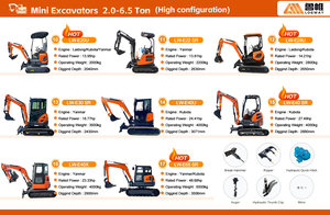 LOGWAY Spedizione Gratuita, Mini Escavatore Certificato CE Euro V Premium per Uso Domestico e Frutteti con Accessori Completi - Product Image 6