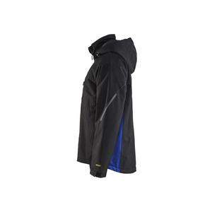BLAKLADER - 489019779985XXXL Chaqueta de concha ligera forrada Negro/Azul aciano-EAN 7330509436332 CHAQUETAS DE TRABAJO - Product Image 4