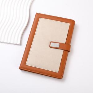 Carnet de notes de luxe A5 à faible MOQ, carnet de notes de papeterie, journal, carnet à spirales écologique à couverture rigide - Product Image 2