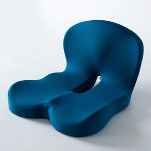 Coussin de <span class=keywords><strong>protection</strong></span> de la taille monobloc en coton mémoire <span class=keywords><strong>Dossier</strong></span> intégré et coussin de voiture/pet pour <span class=keywords><strong>chaise</strong></span> de bureau d'étudiant - Product Image 6