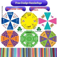 Payung Pantai Besar Multi-Warna dengan Batang Besi Kain Oxford Warna-Warni Pink-Putih yang Dapat Disesuaikan untuk Luar Ruangan