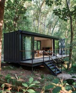 Maison préfabriquée de luxe en conteneur maritime, bureau de jardin moderne préfabriqué, studio insonorisé pour jardin, hôtel, mini-villa avec salle de bain - Product Image 1