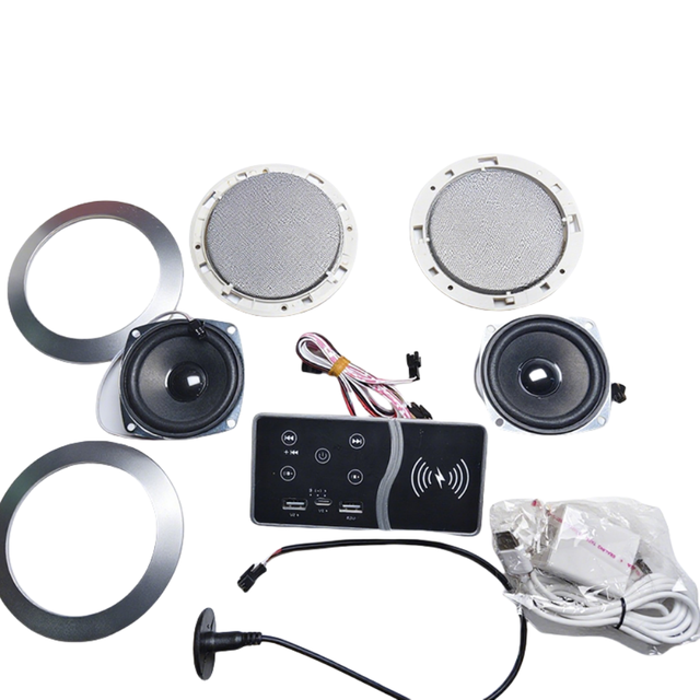 Smart Home Embedded Panel 50-100W Wireless Charging Multifunctional for Speaker USB Charging Plastic Material Furniture